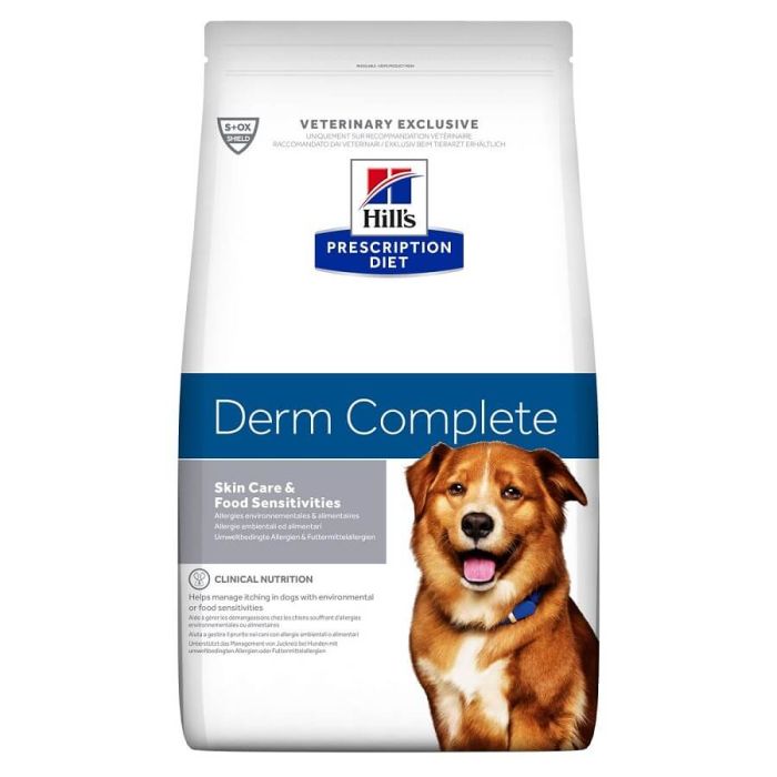 Hill's Prescription Diet Canine Derm Complete 1.5 kg | Croquettes
