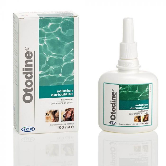 Otodine 100 ml | Solution nettoyante auriculaire chien et chat