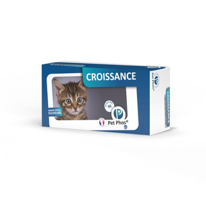 Pet Phos Croissance Chat 96 cps | La Compagnie des Animaux