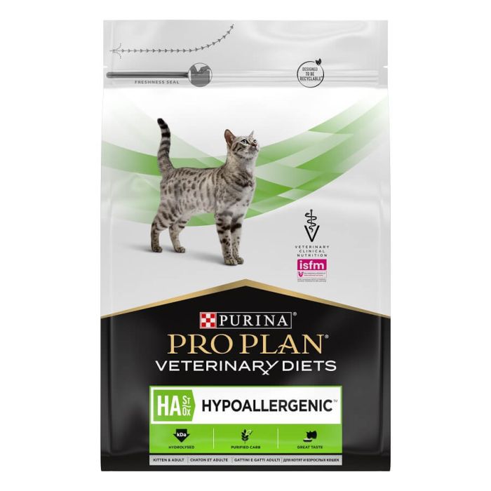 Purina Proplan Veterinary Diets HA Hypoallergenic Chat 3.5 kg | Croquettes