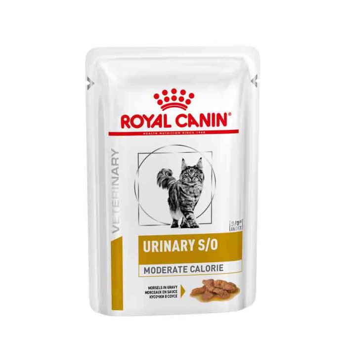 Royal Canin Vet Chat Urinary S/O Moderate Calorie morceaux 12x85g