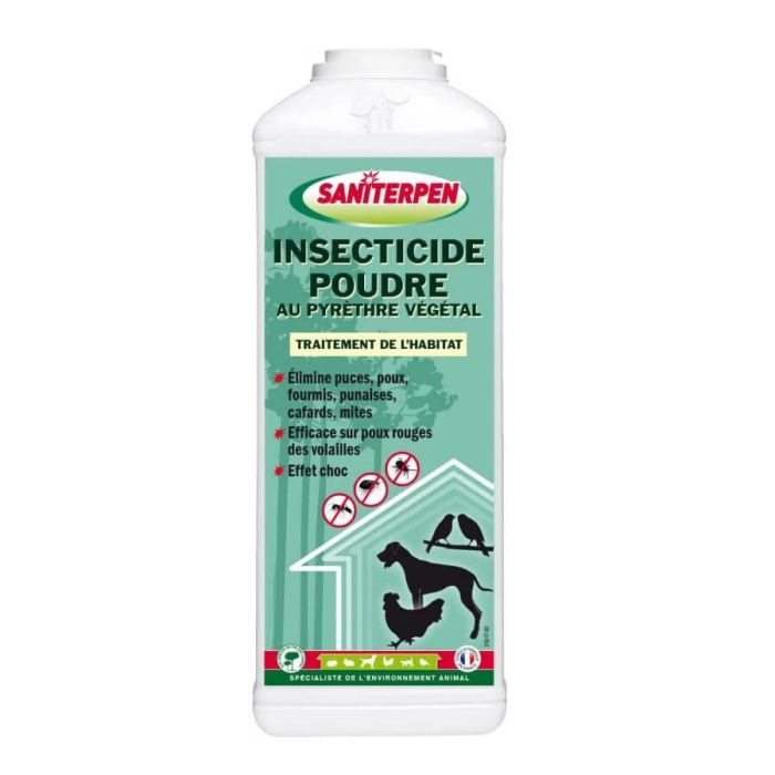 Saniterpen Insecticide Poudre au Pyrèthre Végétal 500 g