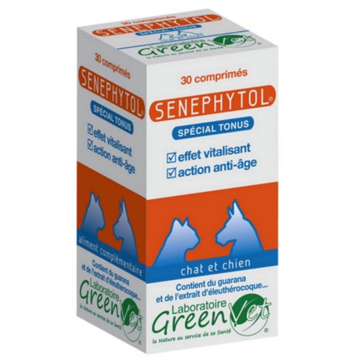 Senephytol Greenvet 30 cps - Complément alimentaire chiens chats - La  Compagnie des Animaux