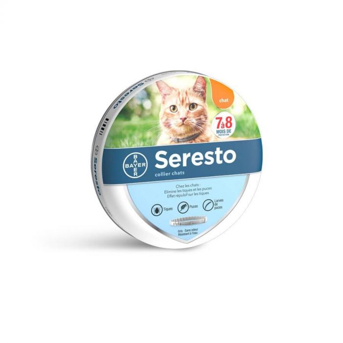 Seresto Collier Antiparasitaire Chat La Compagnie Des Animaux