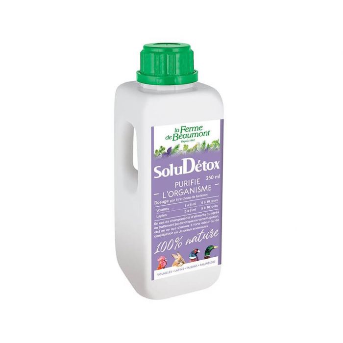 SoluDetox 250 ml | Digestif | La Compagnie des Animaux