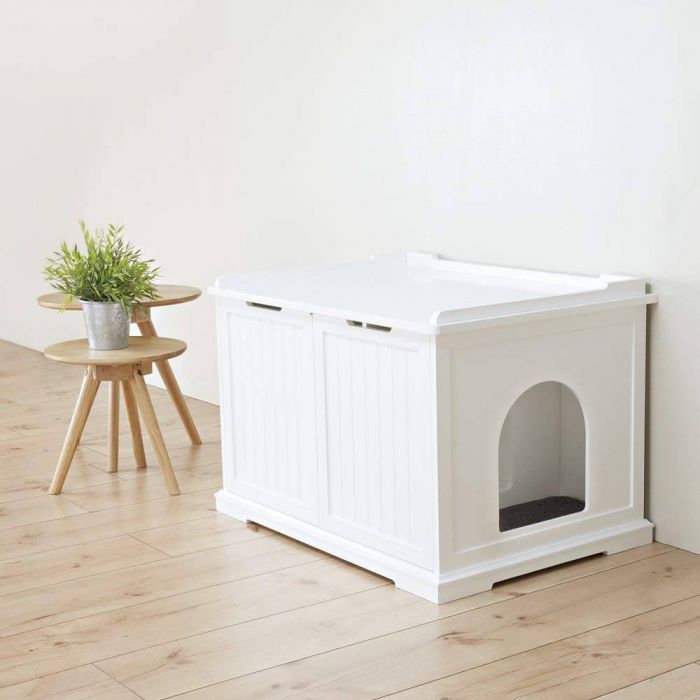 Trixie Cabine de toilette pour chat 75 × 51 × 53 cm | Litières