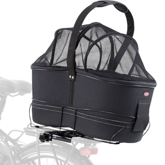 Trixie Panier vélo long porte-bagages 29 × 49 × 60 cm | Paniers
