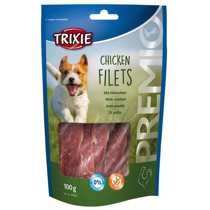 Trixie Premio Chicken Filets friandises chien 100 g | Livraison rapide