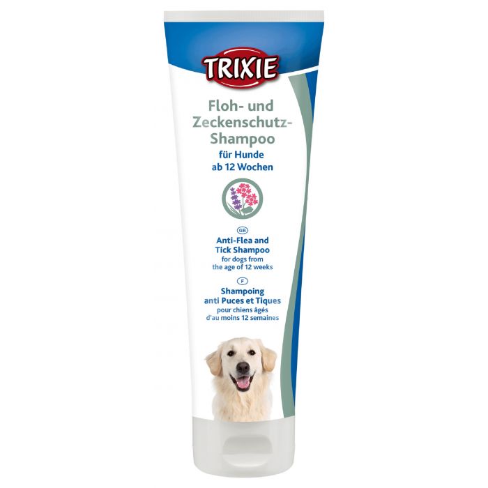 Trixie Shampooing anti-puces et tiques pour chien 250 ml | Shampooings