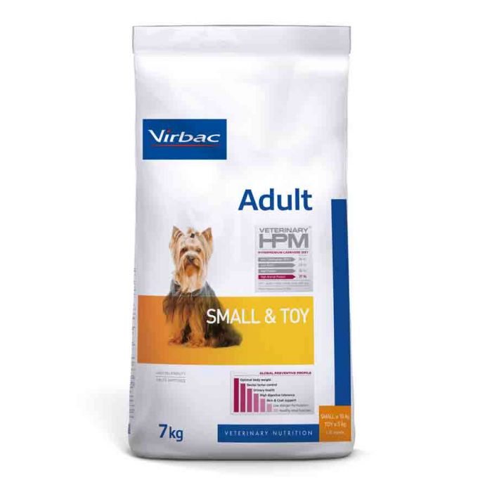 Virbac Veterinary HPM Adult Small & Toy Dog 7 kg | Livraison rapide