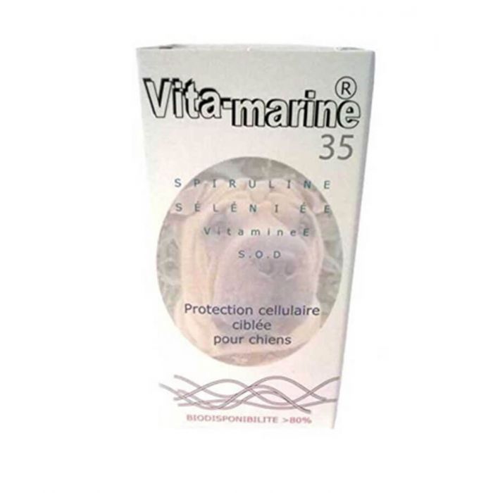 Vita Marine 35µg 45 gélules - Complément alimentaire chiens - La Compagnie  des Animaux