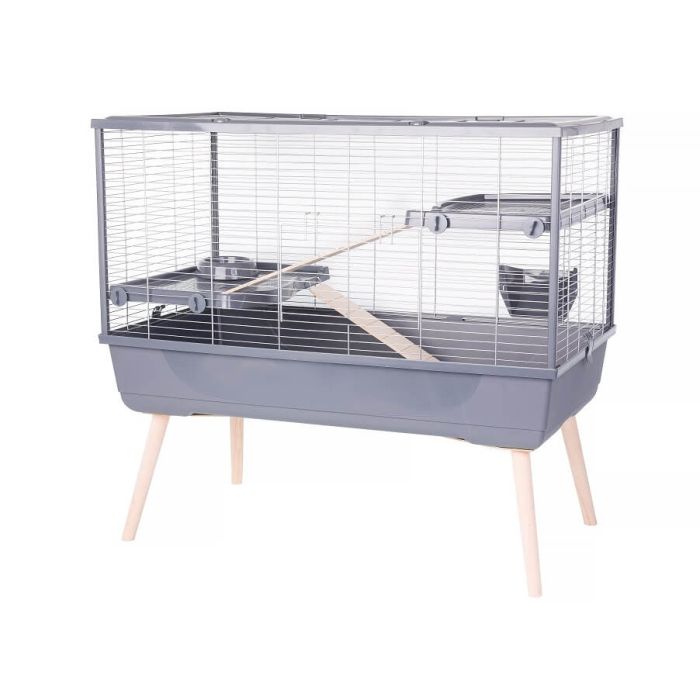 Zolux Cage NEO Life lapin gris 99 x 54 x 92 cm | Livraison rapide