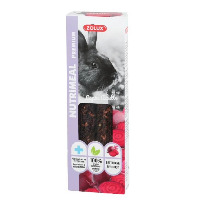 Zolux Nutrimeal Stick lapin betterave 115 g | La Compagnie des Animaux